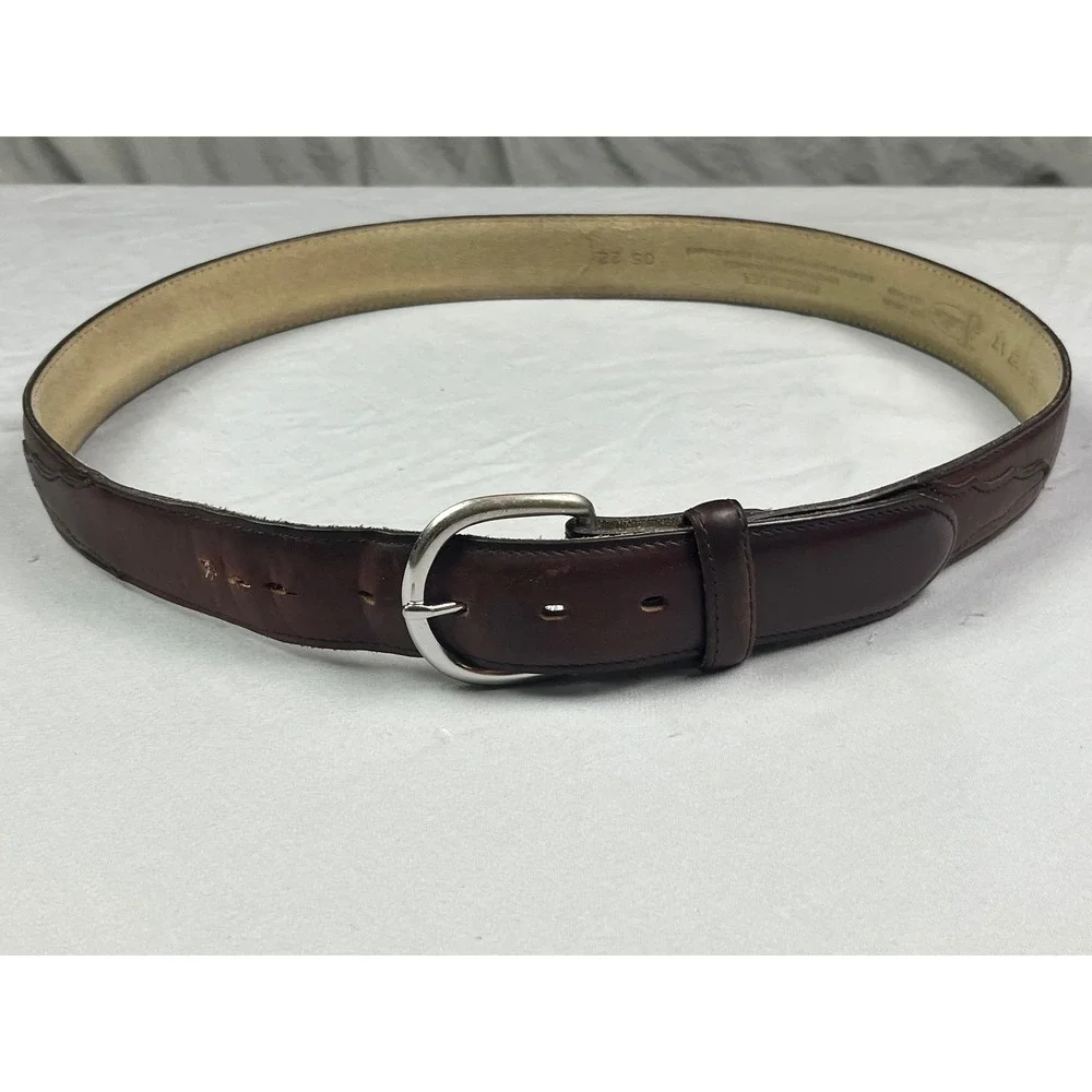 Justin leather belt